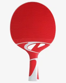 Raquette de ping pong Unisexe RAQUETTE TACTEO 50 Rouge