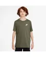 T-shirt Enfant plus agé K NSW TEE EMB FUTURA LBR Vert