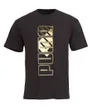T-shirt Homme MAXIMAL METTALIC RELAXED TEE Noir