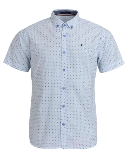 CHEMISE MC - Homme Bleu