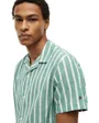 Chemise Homme Lin Blend Texture Stp S/S Rf