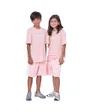 Short Enfant Rose Blanc