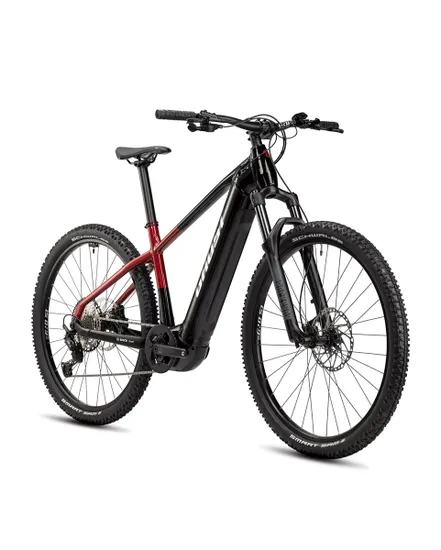 VTT électrique semi rigide Unisexe E-TERU PRO Noir/Rouge