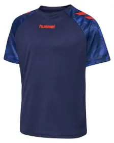 T-shirt de football Enfant HMLBLAZE26 PRO TRAINING JERSEY KIDS Bleu