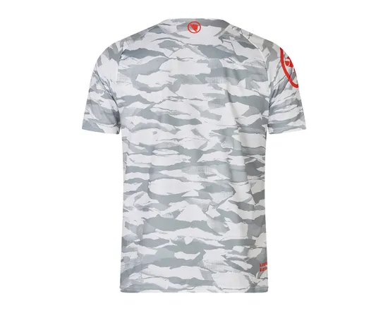 T-shirt manches courtes Homme MOUNTAIN CAMO LIMITED EDITION PRINT Gris