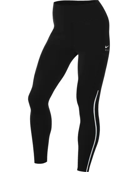 Legging mi-long Femme W NK DF AIR FAST MR 7/8 TGHT Noir