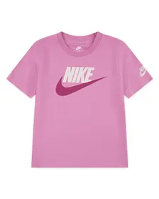 T-shirt Jeune enfant NKN CLUB FAMILY S/S KNIT TOP Rose