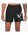 Short de running Homme M NK DF CHLNR SHRT 5BF RUN DVN Noir