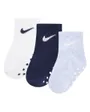 Lot chaussettes Bébé NHN CORE SWOOSH GRIPPER Bleu