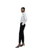 Pantalon Femme Chino Taille Haute Basique