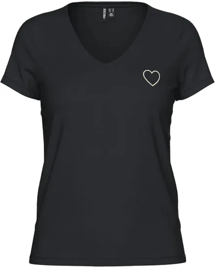 T-Shirt Femme Billy Tee Embroidered Hearts