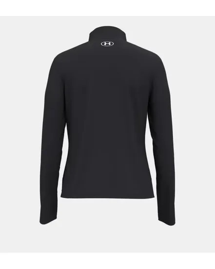 Haut d'entrainement Femme UA TECH WM TAPE HALF ZIP Noir
