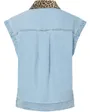 Gilet Femme Pcbreia SL Denim Vest FC