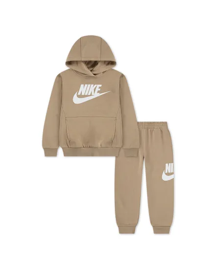 Ensemble de survetement Jeune enfant NKN CLUB FLEECE SET Beige