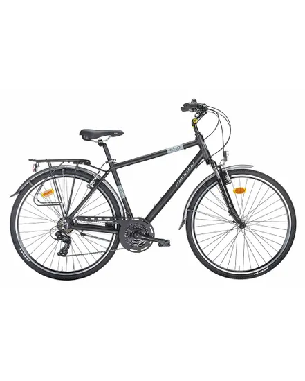 Vélo urbain/trekking Homme CLIP TY-300 3X7V STI Noir Métal