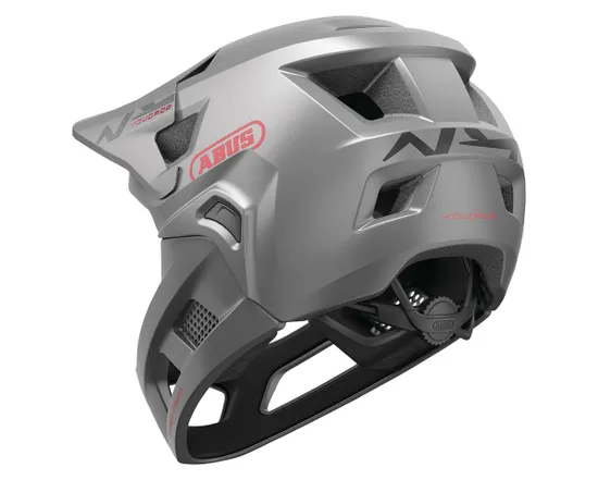 Casque VTT Enfant YOUDROP FF Argent Titane