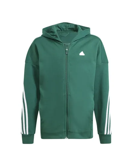 Sweat zip à capuche Enfant U FI 3S FZ HD Vert