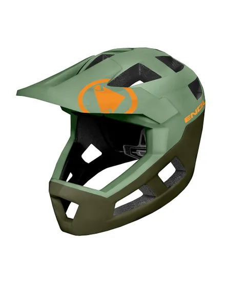 Casque VTT intégral Homme SINGLETRACK MIPS Vert Olive