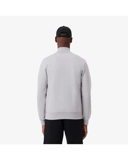 Sweat col zip Homme MEN S SWEATSHIRT FLEECE Argent