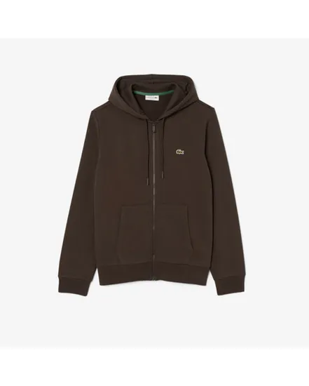 Sweat zip à capuche Homme MEN S FLEECE Marron