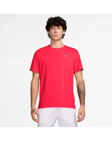 T-shirt Homme M NK DF UV MILER SS Rouge