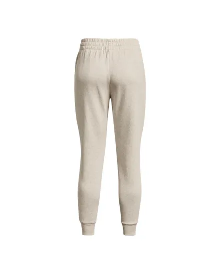 Pantalon de Survêtement Femme UA RIVAL FLEECE JOGGER Beige