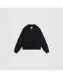 Sweat zip à capuche Enfant Noir
