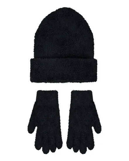 Ensemble bonnet et gants Enfant COZY BEANIE AND GLOVE SET Noir
