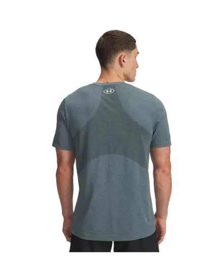 T-shirt Homme VANISH SEAMLESS SS Bleu