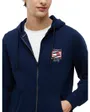 Sweat Capuche Zippé Homme RWB Box Flag TR Full