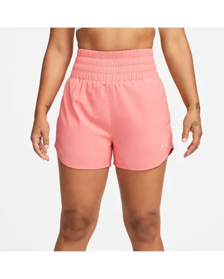 Short Femme W NK ONE DF ULTR HR 3 BR SHRT Rose