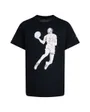 Tee-shirt MC Jeune enfant JDB AIR JORDAN DOTS SS TEE Noir