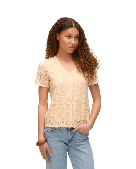 Top Femme Vmmaya Ss V Neck Top Jrs Spe