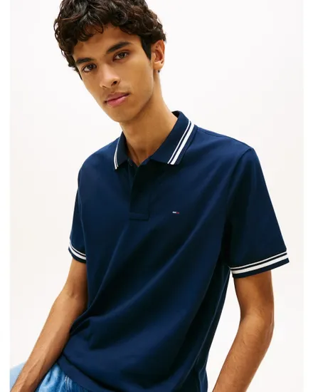 Polo Homme TJM REG TIPPED POLO Bleu