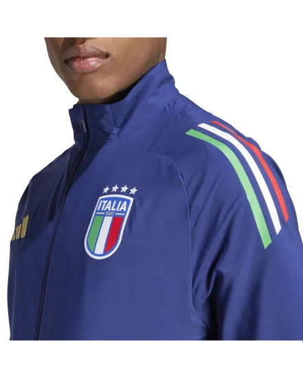 Veste zip Homme FIGC PRE JKT Bleu