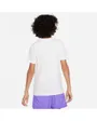T-shirt Enfant plus agé K NSW TEE BASKETBALL BALL FA23 Blanc