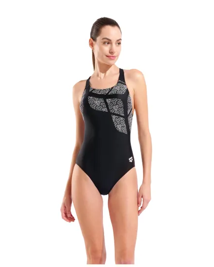Maillot de bain Femme W ARENA KIKKO SWIMSUIT SWIM PRO BACK Noir