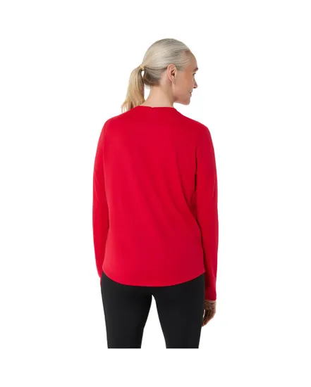 T-shirt manches longues Femme ASICS CORE LS TOP Rouge