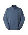 Sweat Homme Essential Light Relaxed Zip Crew