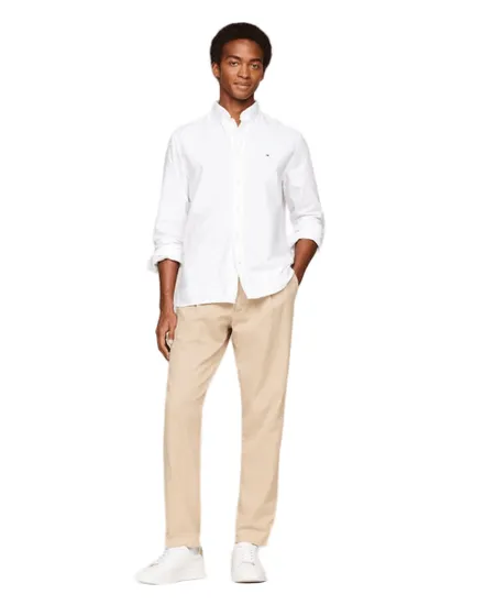 Chemise Homme SOLID HERITAGE OXFORD RF SHIRT Blanc