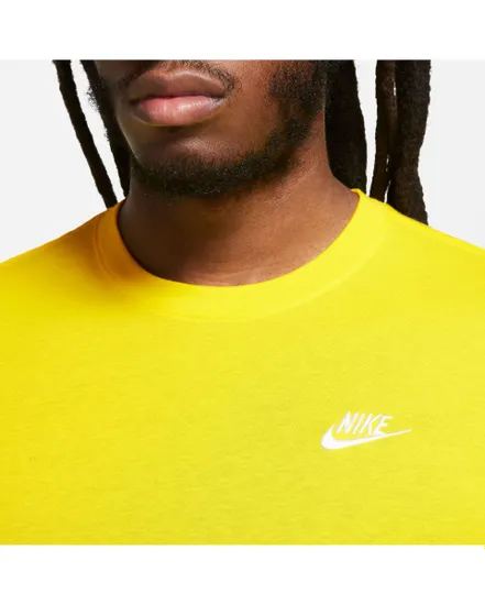 T-shirt manches courtes Homme Nike M NSW CLUB TEE Jaune Sport 2000
