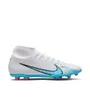 Crampons de football Homme SUPERFLY 9 CLUB FG/MG Blanc