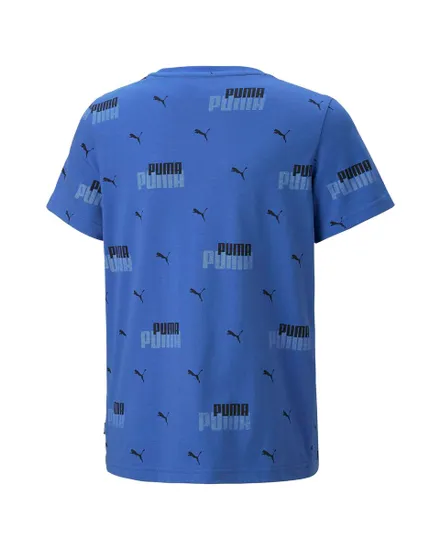 T-shirt manches courtes Enfant JR ESS+LPWR AOP TEE B Bleu