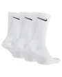 3 paires de chaussettes unisexe EVERYDAY CUSHIONED TRAINING CR Blanc