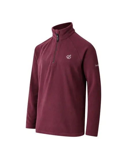 Polaire col zip Enfant FREEHAND FLEECE Bordeaux