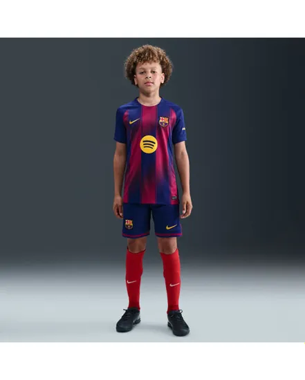 Maillot de football Enfant plus agé FCB Y NK DF JSY SS STAD HM Bleu