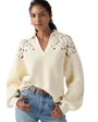 Polo Femme Bianca Crochet
