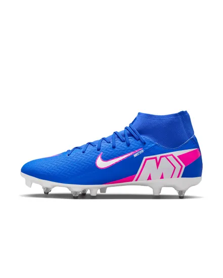 Crampons de football Homme ZM SUPERFLY 10 ACAD SG-PRO AC Bleu