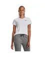 T-shirt Femme UA W SPORTSTYLE LC SS Blanc