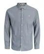 Chemise manches longues Homme JPRBLAREIMS DETAIL L/S SHIRT Bleu